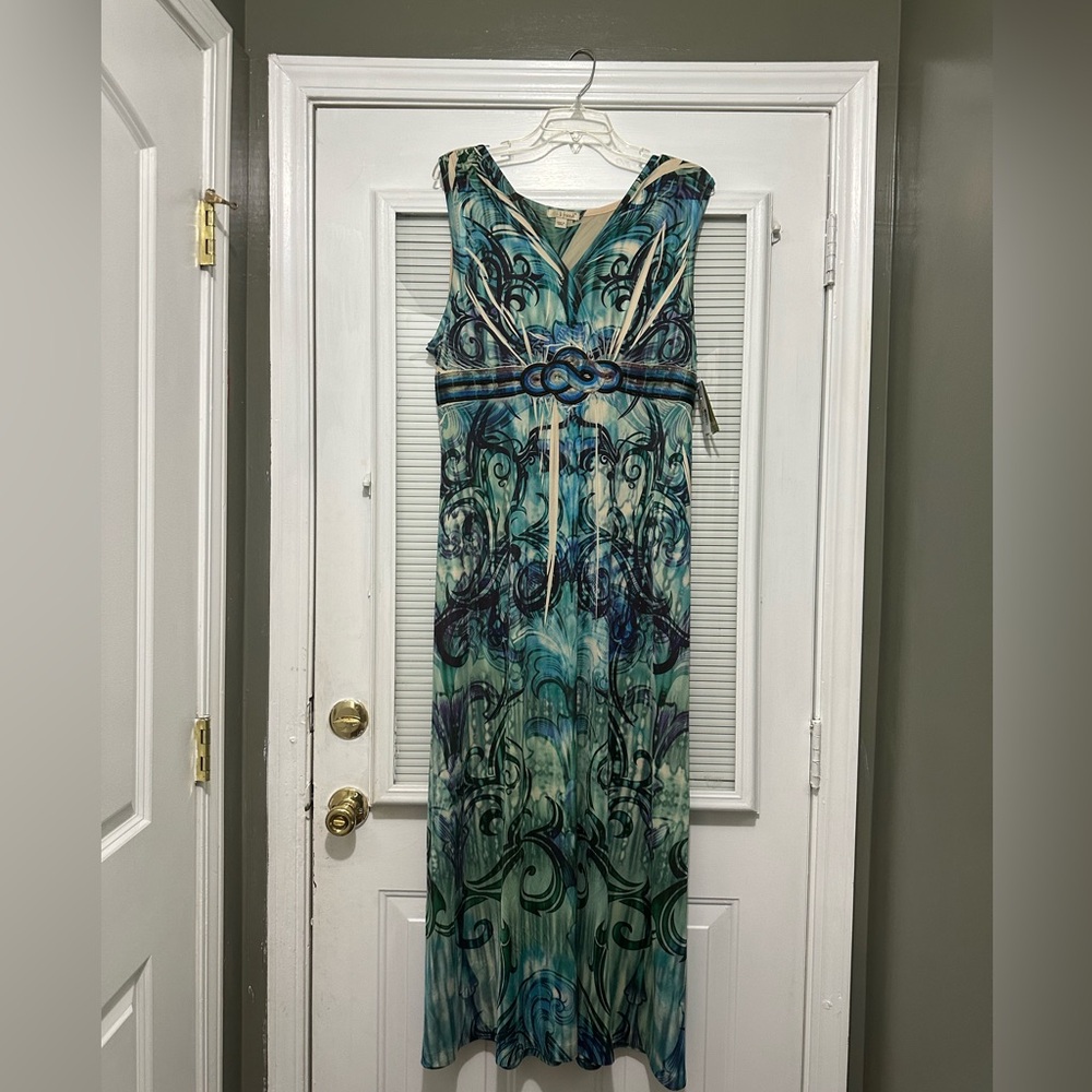 $15$ B. Friends Braided Maxi Dress Sz X- Large
